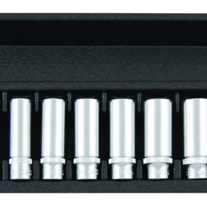 Lange doppen set 3/8" 14 delig