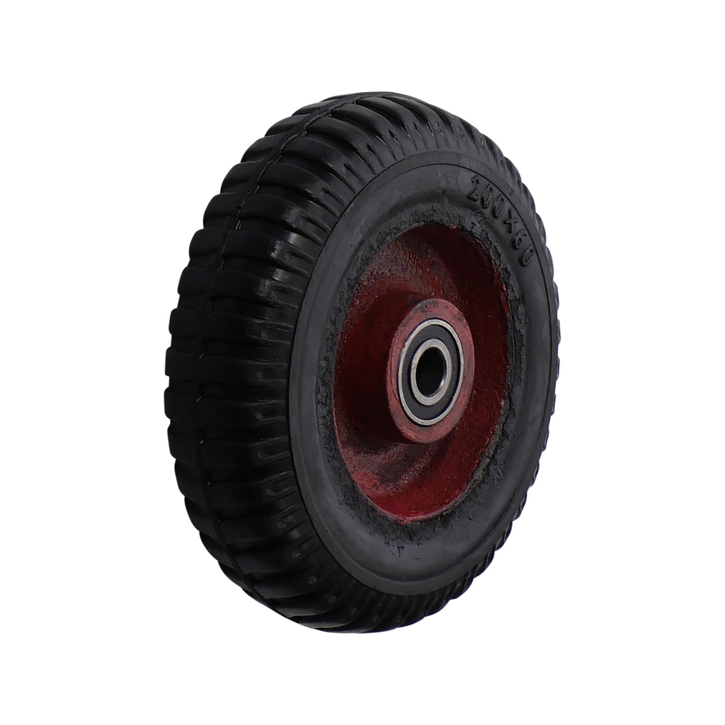 10 massief rubber wiel voor power washer - generator - trolley 250mm - set van 4