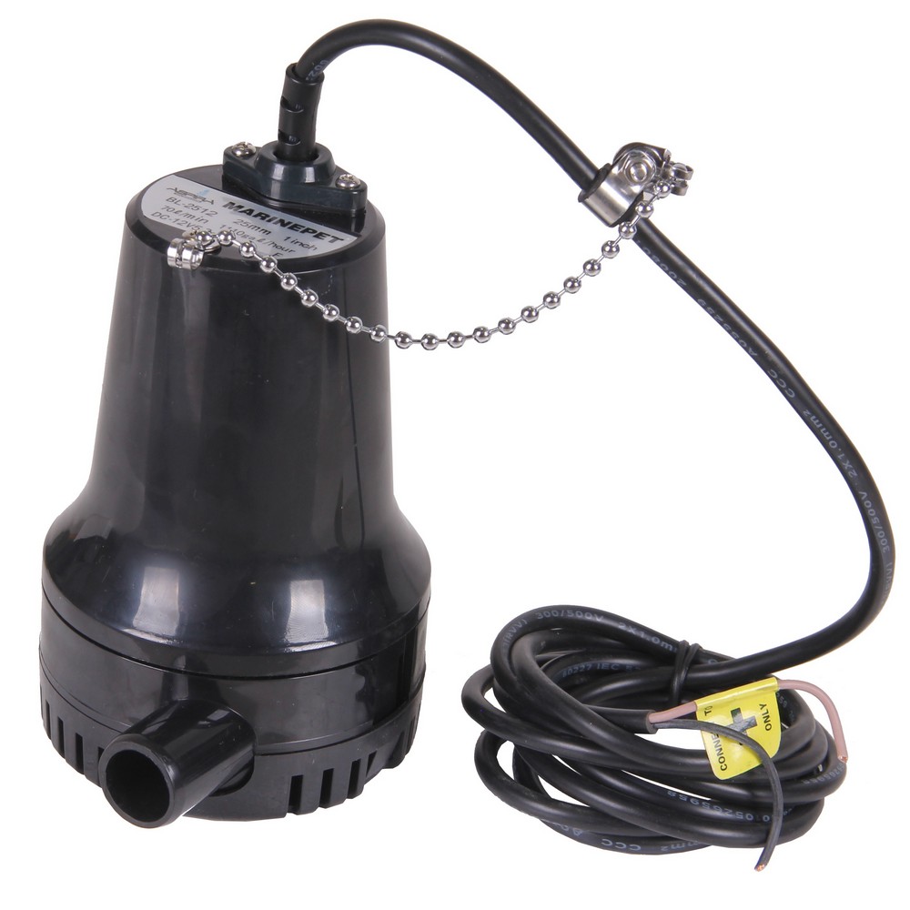 Dompelpomp 12V 8 meter Kabel | Maximaal volumedebiet: 6 m³/h