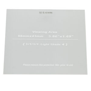 Set lasvensters buitenzijde 5 delig