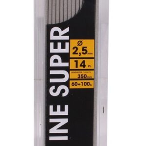 Laselektroden staal rutiel 2,5mm 350mm 14st