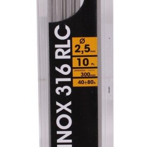 Laselektroden RVS 316RLC 2,5mm 300mm 10st