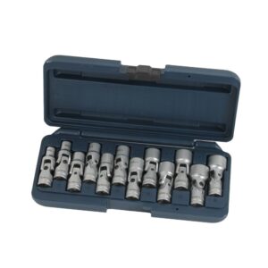 Kniedoppenset 3/8" 12 delig