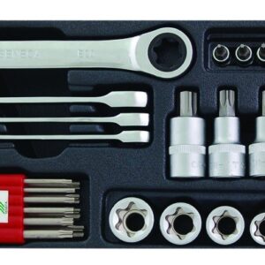 Torx assortimentset 43 dlg