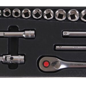 Doppendoos 3/8" 24 delig