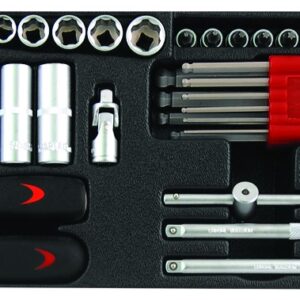 Doppendoos 1/4" 62 delig