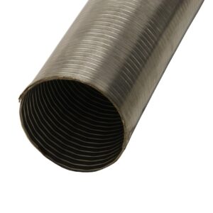 Flexibele uitlaatbuis RVS 80mm 1,5m