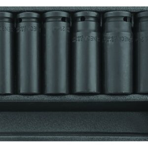 Impact doppenset 1/2" 13 delig